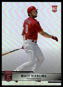 2022 PANINI ELITE BASEBALL Matt Vierling Rookie Philadelphia Phillies #175 - Picture 1 of 2