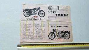 Comet 250 - 175 1955 depliant originale moto brochure  - Picture 1 of 2
