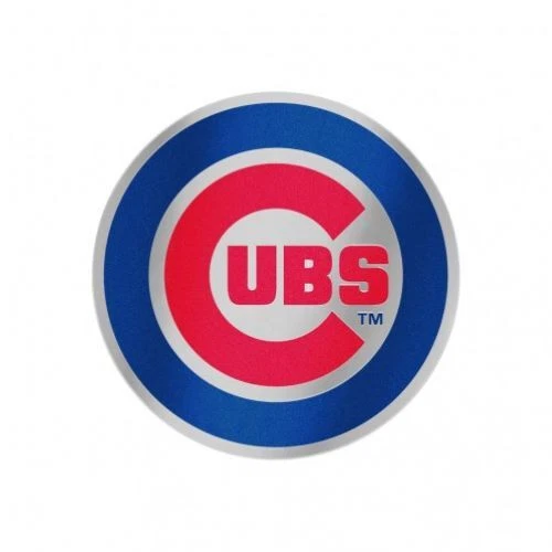 MLB Chicago cubs Auto Badge Decal 4" - Image 1 of 1