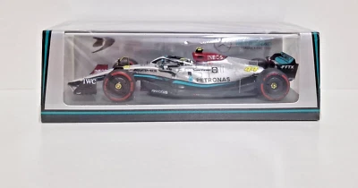 MODELLINO AUTO 1:43 SPARK MODEL F1 MERCEDES W13 HAMILTON BAHRAIN GP 2022 DIECAST - Immagine 1 di 4