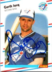 Garth Iorg autographed Baseball Card (Toronto Blue Jays) 1988 Fleer #113 - Picture 1 of 1