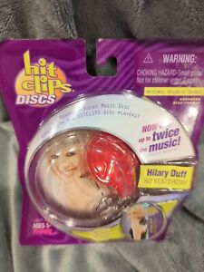 Hit Clips Discs Hilary Duff Flower Deluxe Personal Player With So Yesterday