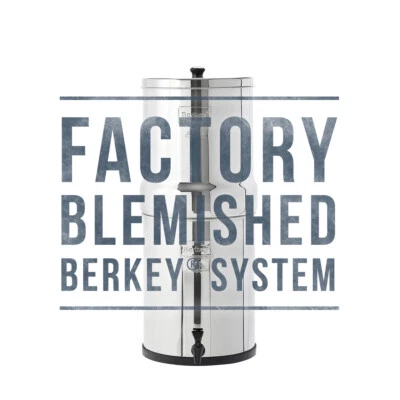 Blemished Berkey Water Filter Systems - Travel, Big, Royal, Imperial, Crown, Go  - Image 1 of 4