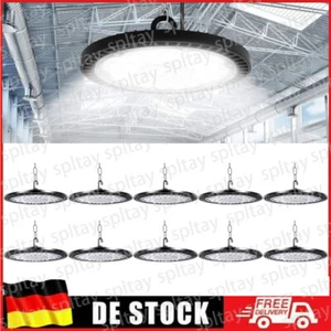 10x500W UFO LED iluminación de nave foco de techo lámpara de taller lámpara industrial - Imagen 1 de 21