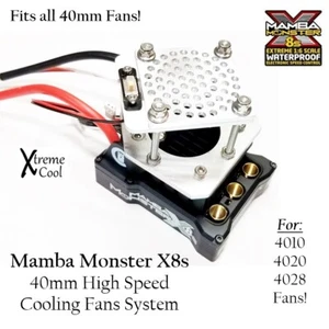 RCP Xtreme Cool ESC Mamba Monster X 8s 40mm Fan Kits You Supply the Fan - Picture 1 of 16