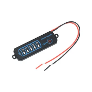 Indicador de nivel de batería LED ácido litio indicador de capacidad voltímetro - Imagen 1 de 16