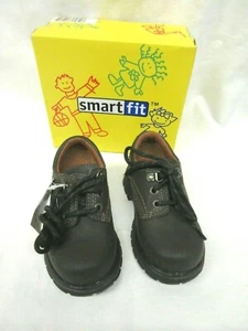 NIB - Toddler Boys - Smart Fit - Dk Brown 'Leather Look' Hiking / Work - Size 7 - Picture 1 of 5