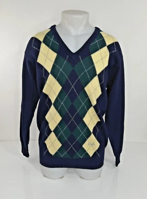 PRINGLE LEISURE - VINTAGE SCOTLAND 100% LAMBSWOOL Argile 107/42 Pullover Sweater - Image 1 of 4