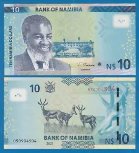 Namibia 10 Dollars P 16b New 2021 (2022) UNC P 16 b - Picture 1 of 1