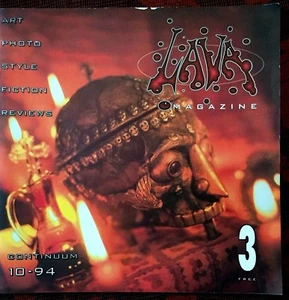 Hot Lava Magazine #3 10-94 Rare! Art Photography Fashion Music Culture Details - Imagen 1 de 1