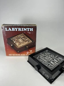 Travel Labyrinth The Solitaire Game Of Skill 1987 Vintage In Box 6" x 6" - Picture 1 of 9