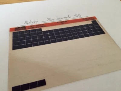 Yamaha DT125E 1996 4BL6 DTE 125 Micro Enchufe Piezas List Catálogo Microficha - Imagen 1 de 2