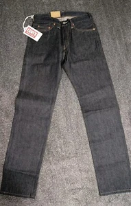 Levi's 1954 501Z XX Original Fit Selvedge Denim Jeans 31x34 Indigo Made in Japan - Picture 1 of 17