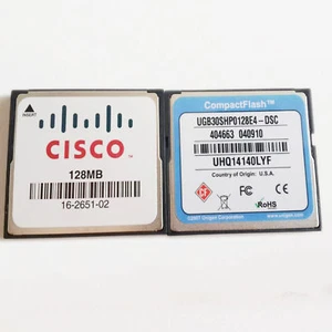 Cisco 100 x 128MB CompactFlash Standard CF Memory Card Genuine Wholesale