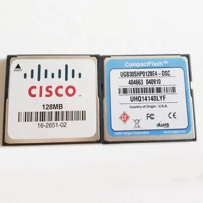 Cisco 100 x 128MB CompactFlash Standard CF Memory Card Genuine Wholesale - Image 1 of 4