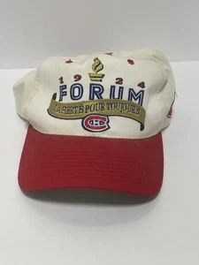Montreal Canadiens Vintage 90s Starter Forum Strapback Hat - NHL Official RARE - Bild 1 von 8