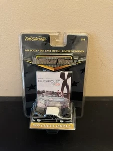 ERTL COLLECTIBLES AMERICAN MUSCLE 1958 CHEVY IMPALA BLACK - Picture 1 of 2