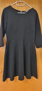 Schwarzes Langarmkleid von Tom Tailor Denim Gr L - Bild 1 von 7