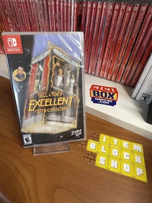 BILL & TED’S EXCELLENT RETRO COLLECTION (Nintendo Switch) Limited Run Brand New - Image 1 of 2