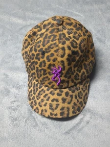 Browning For Her Leopard Print Hat Woman One  Size - Picture 1 of 5