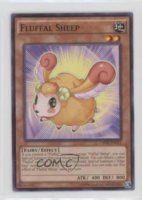 Fluffal Sheep Unlimited YuGiOh Crossed Souls Base Set #CROS-EN011 - Image 1 of 2