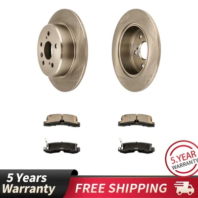 1999 2000 2001 2002 2003 para rotores de freio traseiro Lexus RX300 + kit de pastilhas de cerâmica - Imagem 1 de 4