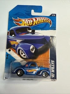 2011 Hot Wheels HW Racing '41 Willys #152 Blue - Picture 1 of 8