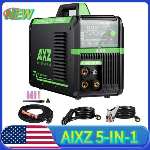 110V/220V AC DC TIG Welder 200Amp Stick Pulse TIG Welding Machine - Image 1 of 4