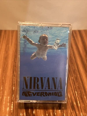 New NIRVANA Nevermind SEALED Cassette TAPE Silver Japan 2016 Limited RARE - Image 1 of 4