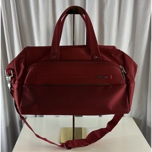 SAMSONITE B-LITE ICON Travel DUFFLE Red 17.7" x 14.37" 70-07 - Picture 1 of 16