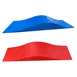 Skate Rampe Wellenrampe Laufradrampe für Rollschuhe BMX Anfänger - Bild 1 von 12