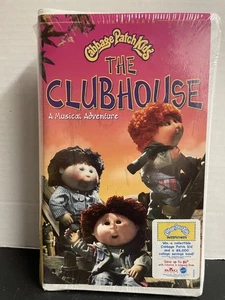 Cabbage Patch Kids The Clubhouse A Musical Adventure VHS Tape BMG Video NIP New - Picture 1 of 3