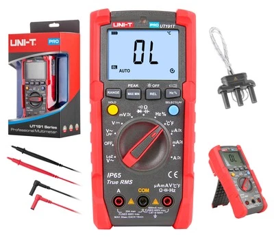 UNI-T UT191T professionelles digitales Echt-Effektivwert-Multimeter IP65  - Bild 1 von 4