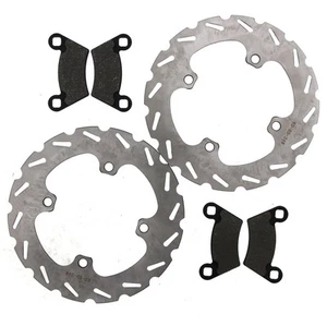 2014 Polaris 800 Ranger EFI Midsize Rear Brakes Sport Brake Rotors & Brake Pads - Bild 1 von 1