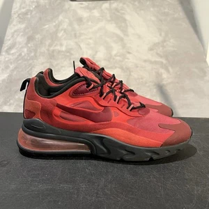 Nike Air Max 270 React Mens 9 University Red CI3866-600 Athletic Sneakers - Picture 1 of 10
