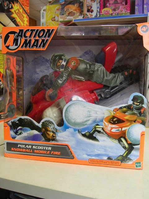 HASBRO ACTION MAN POLAR SCOOTER VEICOLO NUOVO E SIGILLATO - Immagine 1 di 1