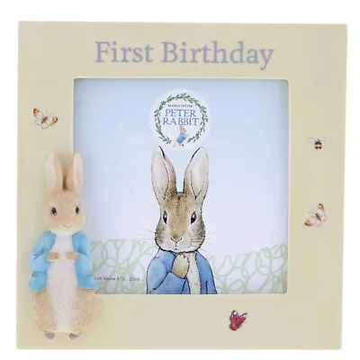 Beatrix Potter Peter Rabbit Photo Frame - Peter Rabbit First Birthday • 31$