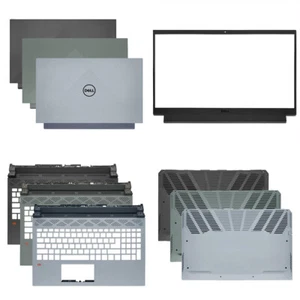 For Dell G15 5510 5511 5515 LCD Back Cover Palmrest Bottom Case Black/Gray/Green - Picture 1 of 22
