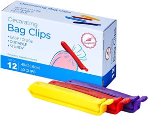 Keenpioneer Bag Sealing Clips for Food and Snack Storage, Decorating/Icing Bag S - Picture 1 of 12