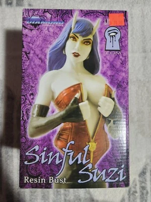 Бюст Sinful Suzi Diamond Select Joseph Michael Linsner сертификат подлинности No247/1000  - Изображение 1 из 4