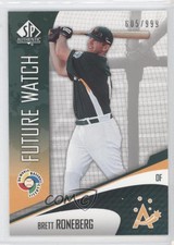 2006 SP Authentic WBC Future Watch /999 Brett Roneberg #WBC-5