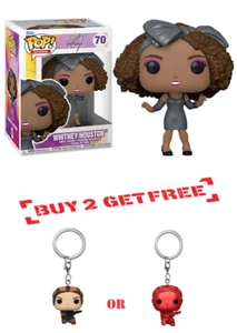 Funko Pop! Icons Vinyl Whitney Houston Figure # 70 New - Imagen 1 de 2