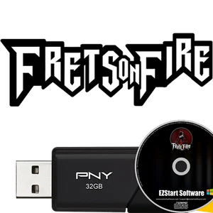 Frets on Fire Gioco Ritmo Chitarra Esplosivo su CD/USB - Foto 1 di 5