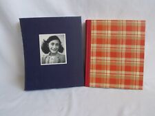 Anne Frank Diary of a Young Girl Hardback Book Slipcase Folio Society 2005