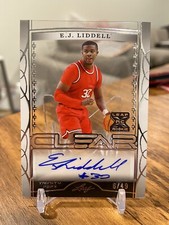 2022-23 Leaf Trinity E.J. Liddell Silver Clear Acetate Rookie Auto #/49 SSP 🔥📈