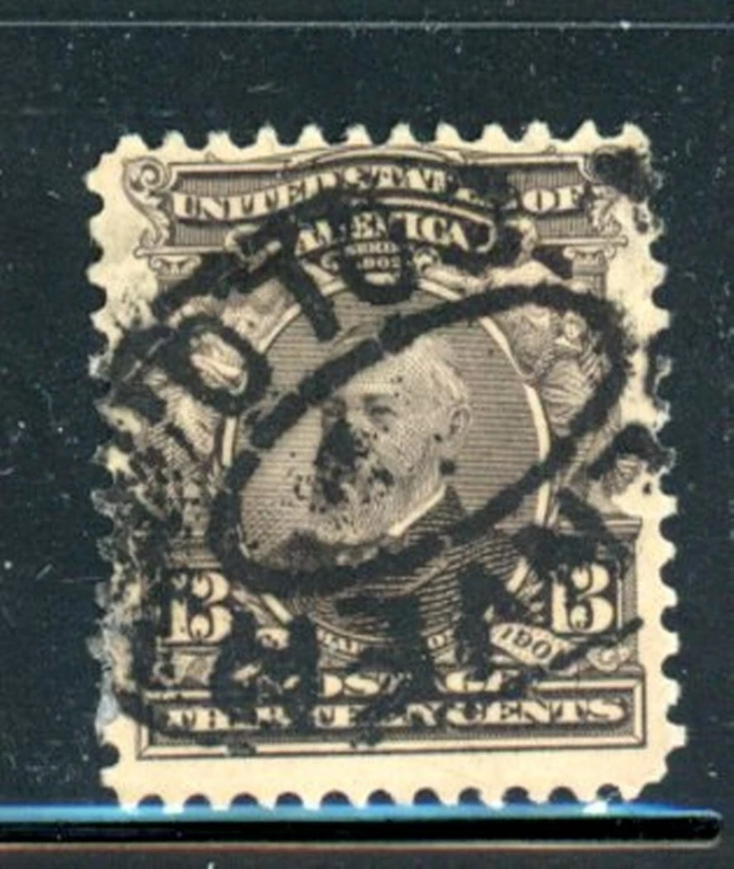 US Scott # 308 - Used - Great Cancel - CV=$10.00        (26-C231) - Image 1 of 1