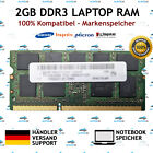 2 GB Laptop RAM DDR3 1333 MHz f&#252;r Acer TravelMate 8331 8371 Speicher