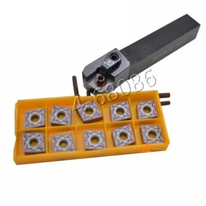 CNMG120404-MA Inserto + MCKNR2020K12 20 * 125 mm Torno Índice Exterior Torneado Portaherramientas - Imagen 1 de 6