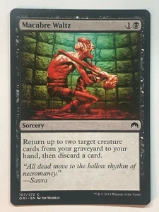 MTG Magic Origins Macabre Waltz 107 NM/M - Picture 1 of 1