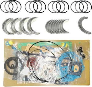 Full Gasket Kit+Bearing Kit+Piston Ring Set for Kubota V3800 V3800-DI-T Engine - Picture 1 of 8